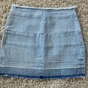 New without tags Bullhead denim co. Light Wash Denim Skirt size 23 waist